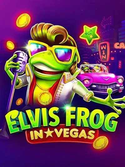 Elvis Frog in Vegas slot